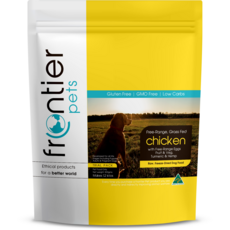 Frontier pets 原肉狗凍乾 放養雞 300g 低敏配方 無麩質 無基改 寵物食品, 300gms, 1個, chicken
