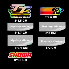 레이저 레인보우 오토바이 스티커 사이드 스트립 탱크 페어링 자동차 데칼 (혼다 스즈키 베스파 야마하 가, [11] ss A14 One, 1개