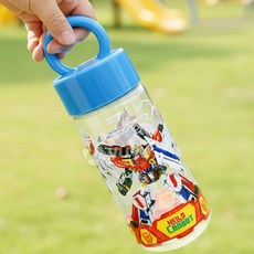 민남매 헬로카봇16 베이직물통380ml 키즈물병