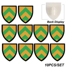 중세 군사 Wofl 방패 빌딩 블록 액세서리 갑옷 벽돌 장난감 어린이 선물, 32 B35-29-1