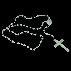 야광 실묵주(이태리수입) 천주교 성물, 1개