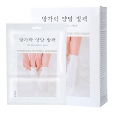 루벨리 발보습 각질제거 발가락 양말 발팩 40g x 3팩, 1개입, 3개