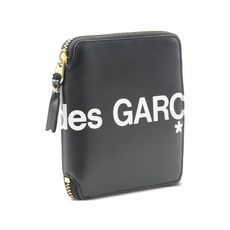 꼼 데 가르송 중고 로고 프린트 지퍼 지갑