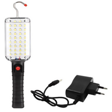 34구 LED 충전식 다용도 작업등 LYS18650, 1개