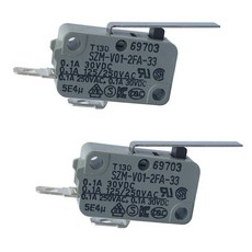 LG 냉장고용 LONYE 6600JB3001C 냉장고 디스펜서 스위치 교체 M-V01-2FA-33 PS3529276 정상 개방2팩