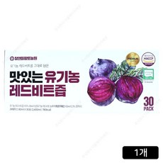 참앤들황토농원 자연을 담은 맛있는 레드비트즙, 80ml, 30개