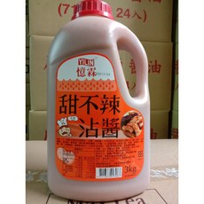 祐霖 憶霖 甜不辣沾醬 蛋素 3kg, 1個