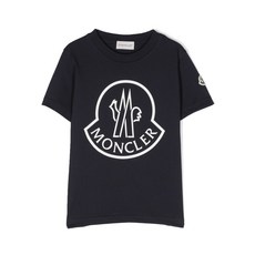 몽클레르 앙팡 로고 프린트 티셔츠