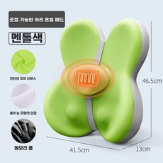 라벨리아 팡쿠 의자 등받이 쿠션 사무실 허리 받침대 메모리폼, 1개, L. pair.K 핫팩 허리 핏프릴