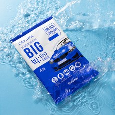 불스원 크리스탈 세차용품 카샴푸 빅티슈 4매 200149