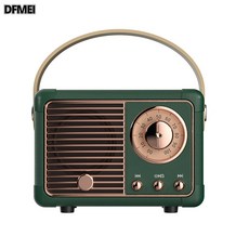 DFMEI 復古藍牙音箱 無線便攜迷你音響, 如圖, 綠