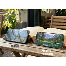 갤럭시 AR 초고화질 빠른 지문인식 저반사 무반사 액정보호필름, 2개