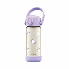 小獅王辛巴 鉑金PPSU兒童水壺400ml (直飲/吸管)/適用2-8歲/幼兒園水壺必備/順順杯, 獨角獸,直飲型400ml, 1個, 400ml