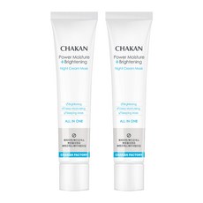 기미 잡티 주근깨 미백 색소침착 착색 검버섯 수분 보습 화이트닝 광채 기미잡티 수면크림팩, 2개, 40ml