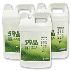 次綠康 59晶廣效清潔液4L三入桶裝組(59W-4L-3), 1個