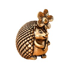 책장이나 맨틀피스 장식용 황동 고슴도치 인형, B