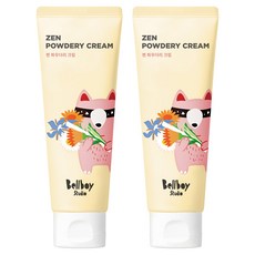 벨보이스튜디오 젠 파우더리 크림 - 기저귀크림 베이비파우더 발진 신생아 땀띠 무향, 120ml, 2개
