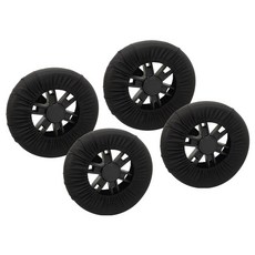 잉글레시나 퀴드 전용 바퀴커버 (4P), 1개, 블랙