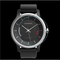 送貼膜神器 GARMIN vivomove vivomove 3 3S HR 鋼化膜 保護貼 貼膜 手錶 鋼化玻璃貼, 1個, 【送貼膜神器】vivomove 3