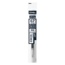펜텔 에너젤 젤잉크리필심 LR7 0.7mm, 인디고 블랙, 1개