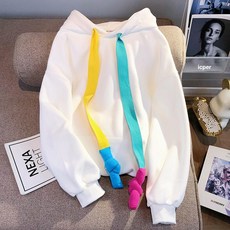 스노우보드후드티 이너웨어 후드티 남녀공용 흰색안감