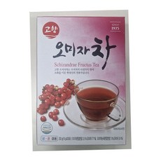 고향 오미자차 20T/6개 과일차 분말차 전통차, 10g, 20개입, 6개