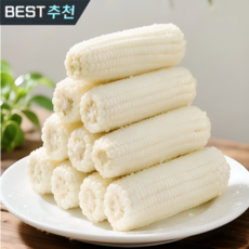 [무조건특대] 달콤한 찰옥수수 백찰 옥수수, 1개, 10입