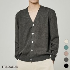 트래드클럽 남성용 베리 베이직 가디건