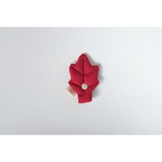 HIKOINU 寵物背帶吊飾 項圈吊飾, 1個, 小楓葉, 紅色