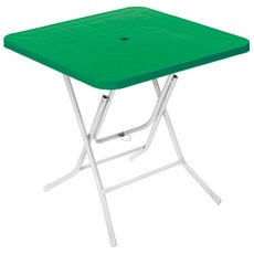 플라스틱테이블 사각테이블 야외테이블 편의점 포장마차 간이 접이식, 그린