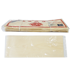 도미표 우수이다 나무 박판지 횟집종이 식품용 100장, 1개