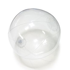 [알파벳A] 그리기비치볼 물놀이공 꾸미기, 10개, 투명비치볼