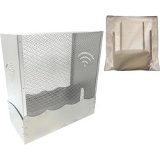 Aihmilcl 대형 WiFi 라우터 커버 박스용 차폐 E m f 차단기 패러데이 케이지 홈 실드 백 EMP 방지 블록 5G 약 90% Em 보호, Mesh Router