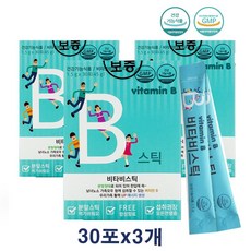 파마젠 비타비스틱 어린이 청소년 비타민B 영양제, 1.5g, 90개