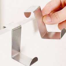 레비바 도어행거 모자가방걸이2P, 스틸도어걸이2P