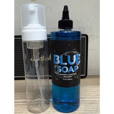 dh專業紋身器材 藍藻藍皂原液 500ML (16.9oz) - 進口原裝公司貨, 1個, 360ml款直送泡泡瓶