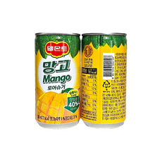 델몬트 망고 180ml x 10캔 미니 캔음료 델몬트주스