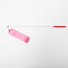 리듬체조 리본 4m 핑크 행사 취미 연습 공연 학교 퍼포먼스