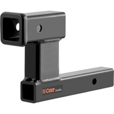 커트 45808 트레일러 히치 어댑터 2인치 리시버 6인치 드롭 또는 라이즈 7500파운드, 커트 45808 트레일러 히치 어댑터 2인치 리시버 6