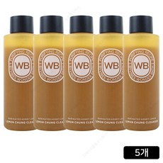 [홈쇼핑] 원더바스 레몬청 클렌저 허니 레몬, 200ml, 5개