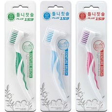 SGS 플러스 153 의치 전용 틀니 칫솔 색상랜덤, 1개, 1개입