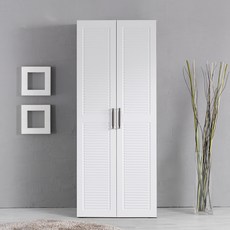 국내제작 직접배송 키높이 2000 올루바 긴문형 싱글장 양복장 장롱, 화이트