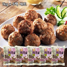 씨밀레 드림애 알미트볼 1kg 5팩 세트, 5개