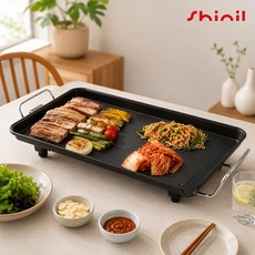 신일 와이드 전기 그릴팬 중형, SGP-H63KP