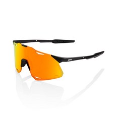 100% 하이퍼크래프트 (HYPERCARFT) 매트 블랙 - 하이퍼 레드 멀티레이어 미러 렌즈, 1개