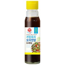 오뚜기 LIGHT JOY 저칼로리 오리엔탈 드레싱, 215g, 1개