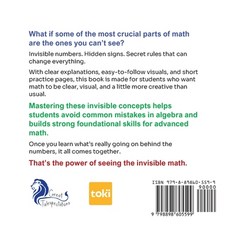 (영문도서)Seeing the Invisible Math Paperback, Staten House, English, 9798898605599