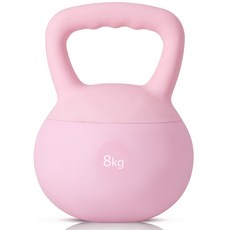 Need 말랑말랑 소프트 PVC 케틀벨 아령, 1개, 8kg, pink