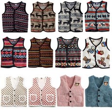 핫세일 포근조끼 1종랜덤 6900원 700017 조이멀티 겨울조끼 베이비 수면조끼 유아 dew+1646TX