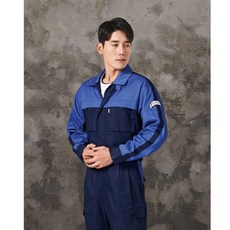 티뷰크 마크 TB-712 일체형 작업복 유니폼 근무복 정비복